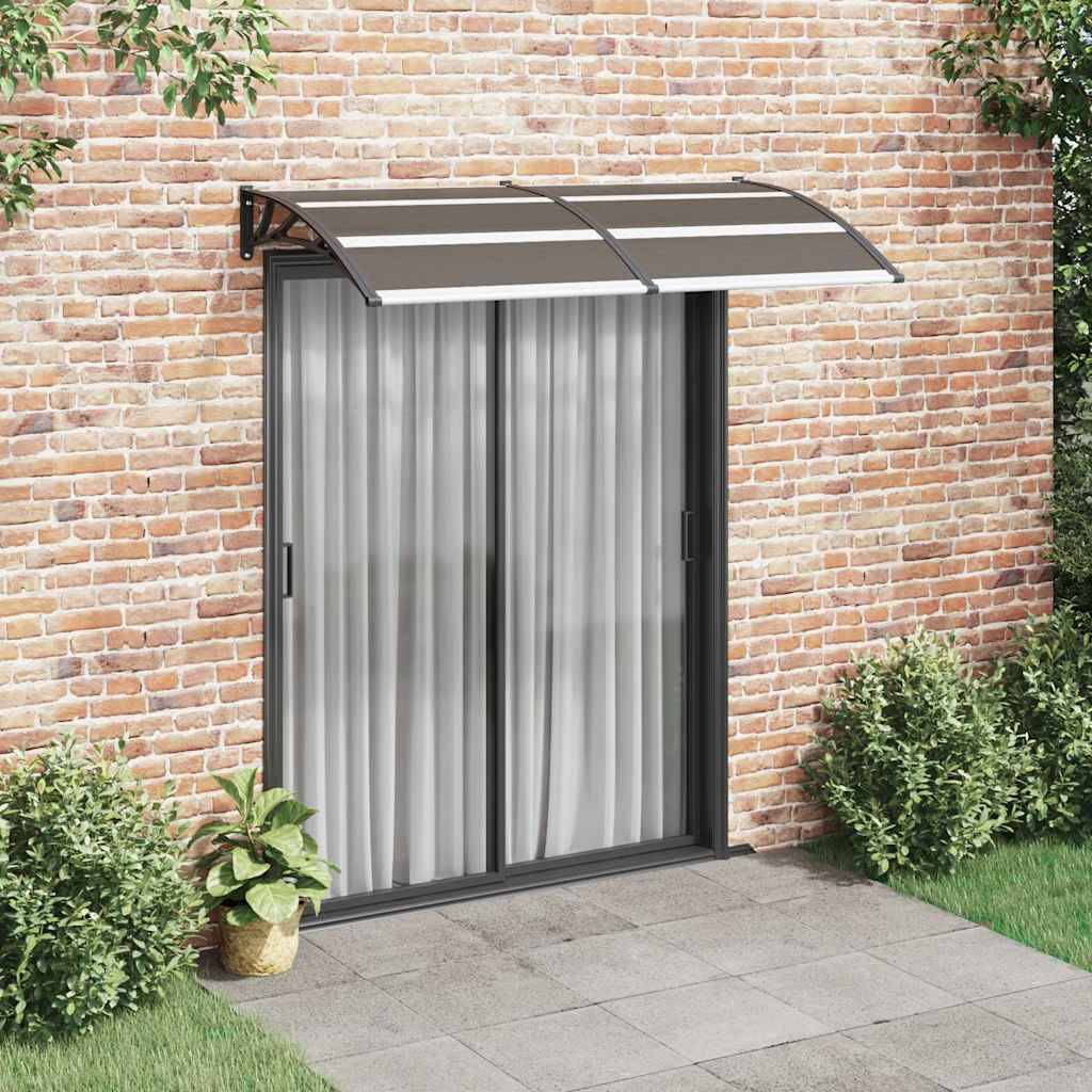 Vidaxl deurluifel 200x100 cm pc zwart 87184757281848718475728184-0
