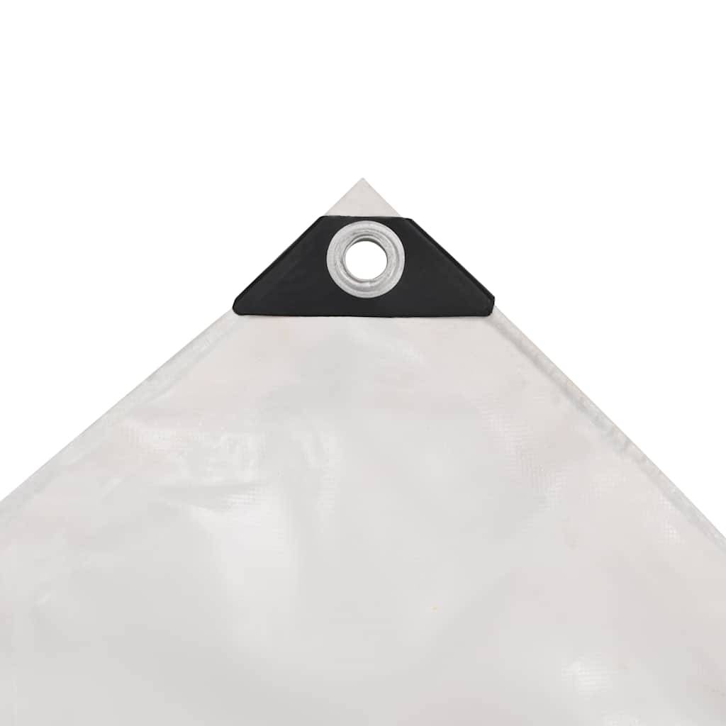 Vidaxl dekzeil 650 g m² 1,5x10 m wit 87198835729258719883572925-2