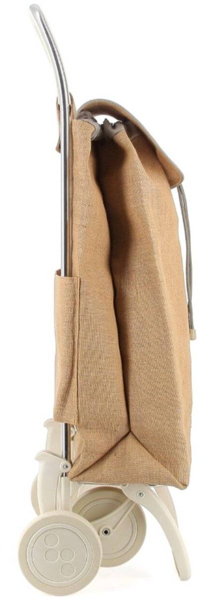 Rolser i-max yute boodschappentrolley 4 wielen - off white 84208120189328420812018932-0