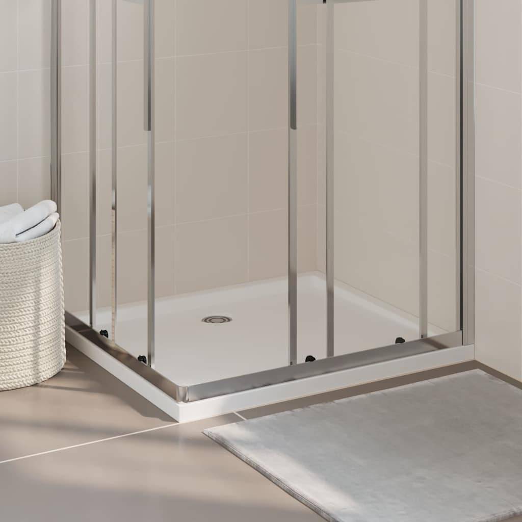 Vidaxl douchebak rechthoekig 80x90 cm abs wit 87202862061028720286206102