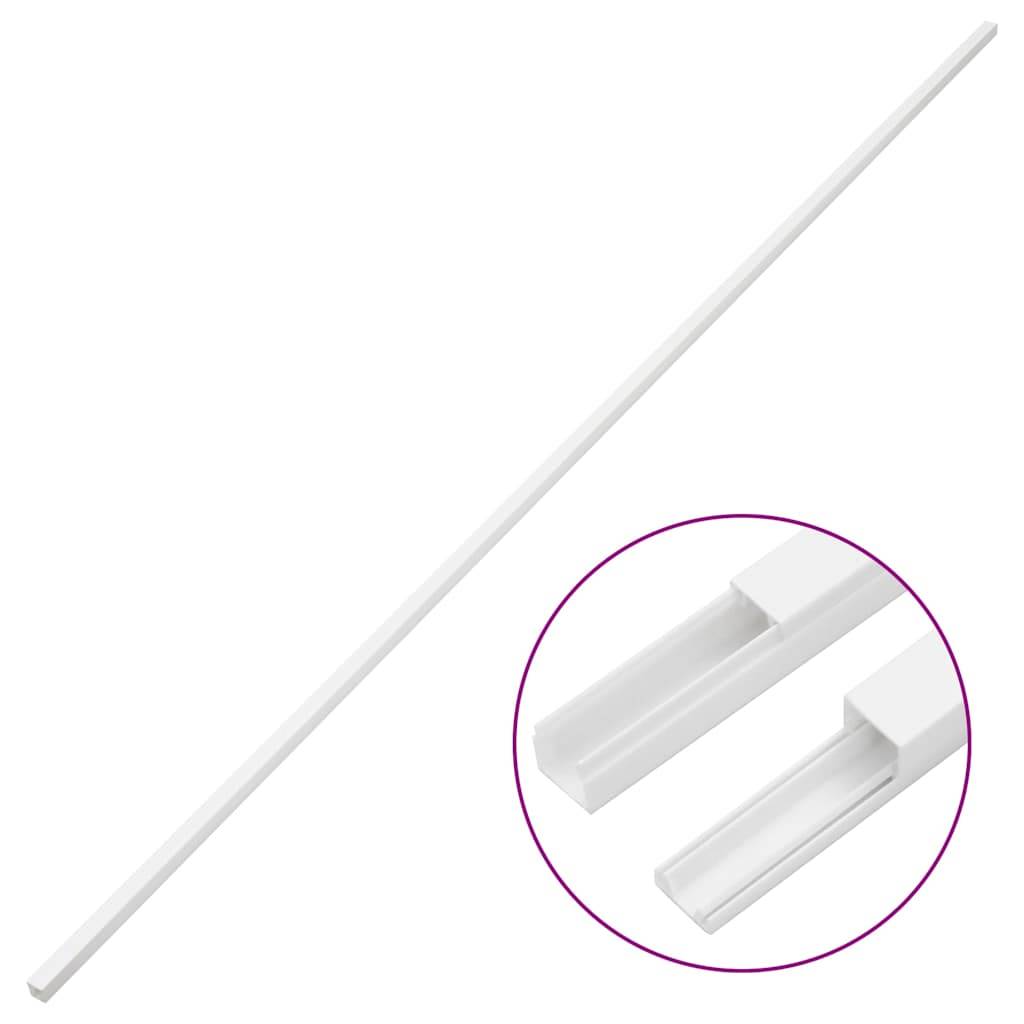 Vidaxl kabelgoot 20x10 mm 30 m pvc 87210123656988721012365698-1