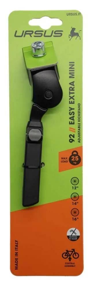 Fietsstandaard Ursus Easy Extra-Mini 12/14/16 - zwart-0