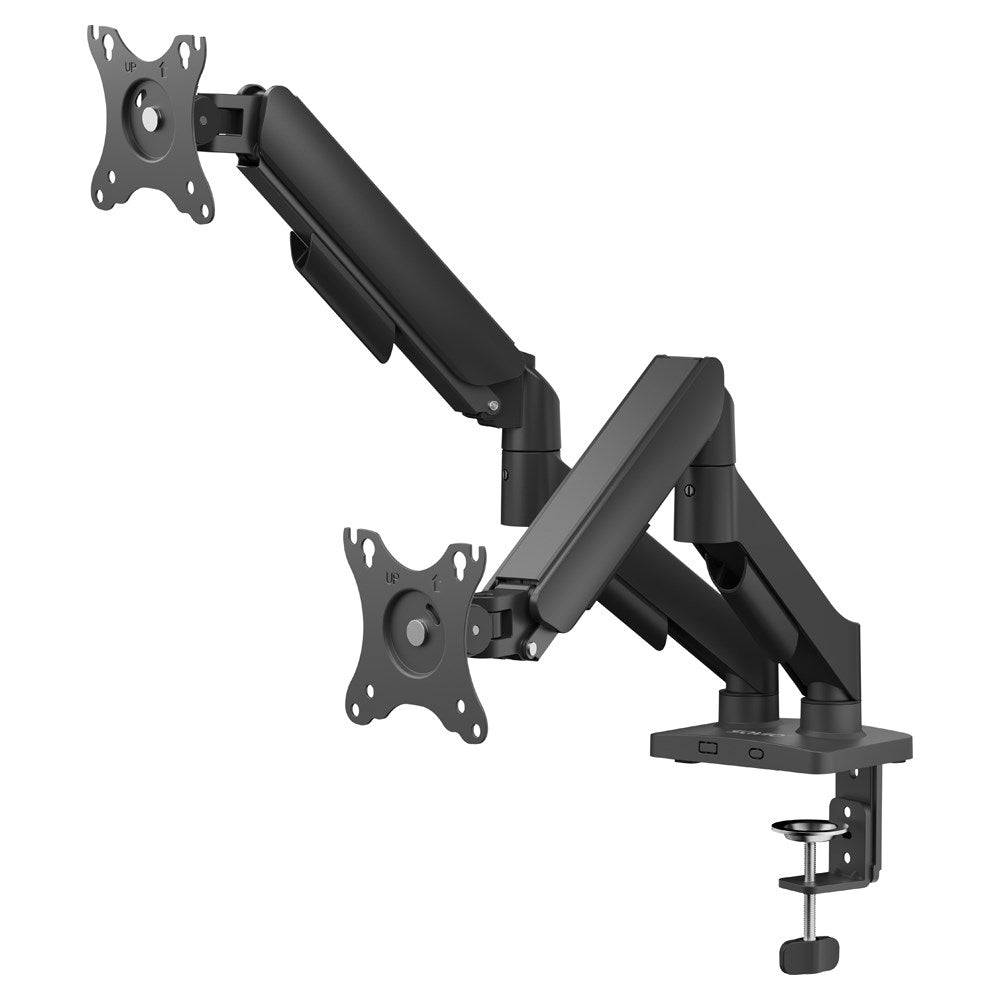 SAVIO UM-04 Dubbele Gasveer Monitor Bureauhouder 17"–32"-0