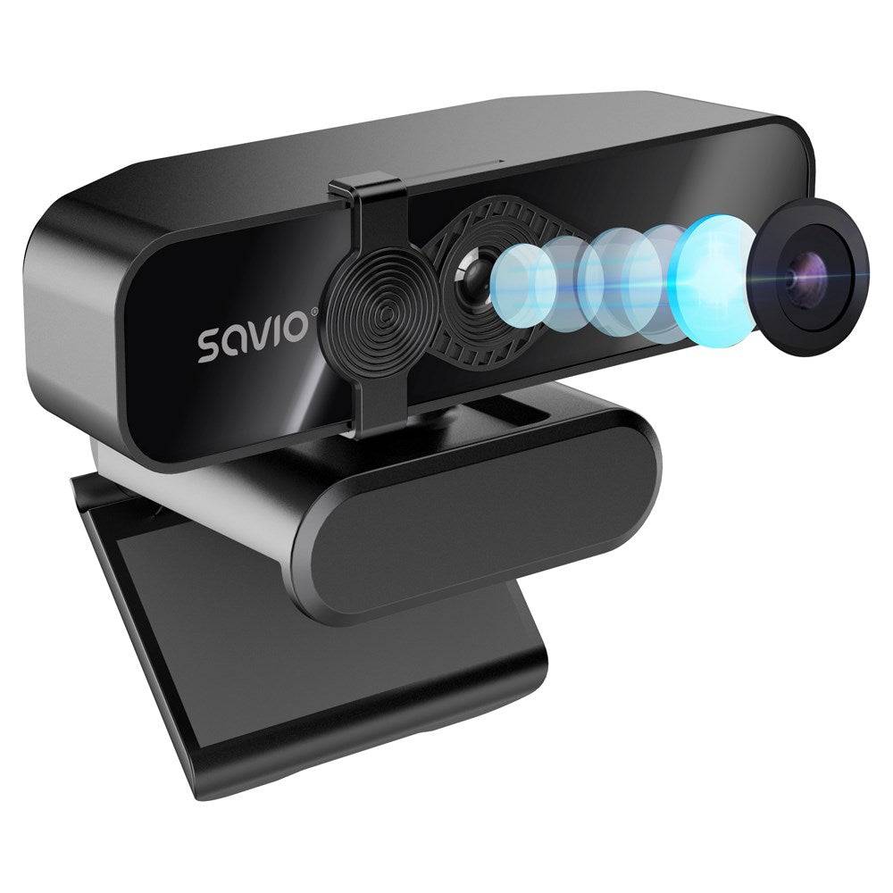Savio CAK-06 Webcam 3840 x 2160 pixels USB Zwart-2