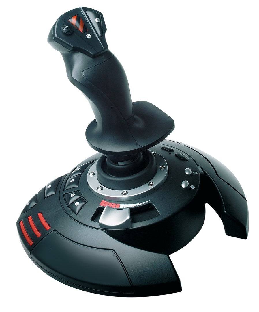 Thrustmaster T.Flight Stick X Black Red Silver USB Joystick Analogue PC Playstation 3-0