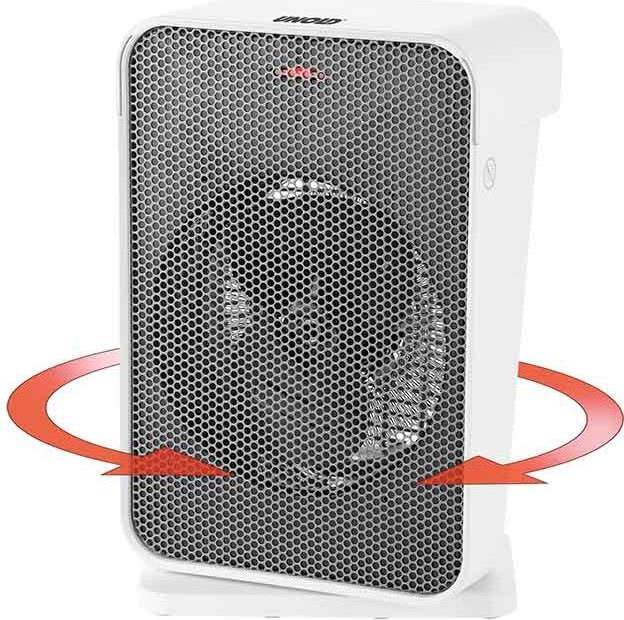 Esge Unold 86450 Elektrische Ruimtheater, Binnen, Grijs/Wit, 2000 W-0