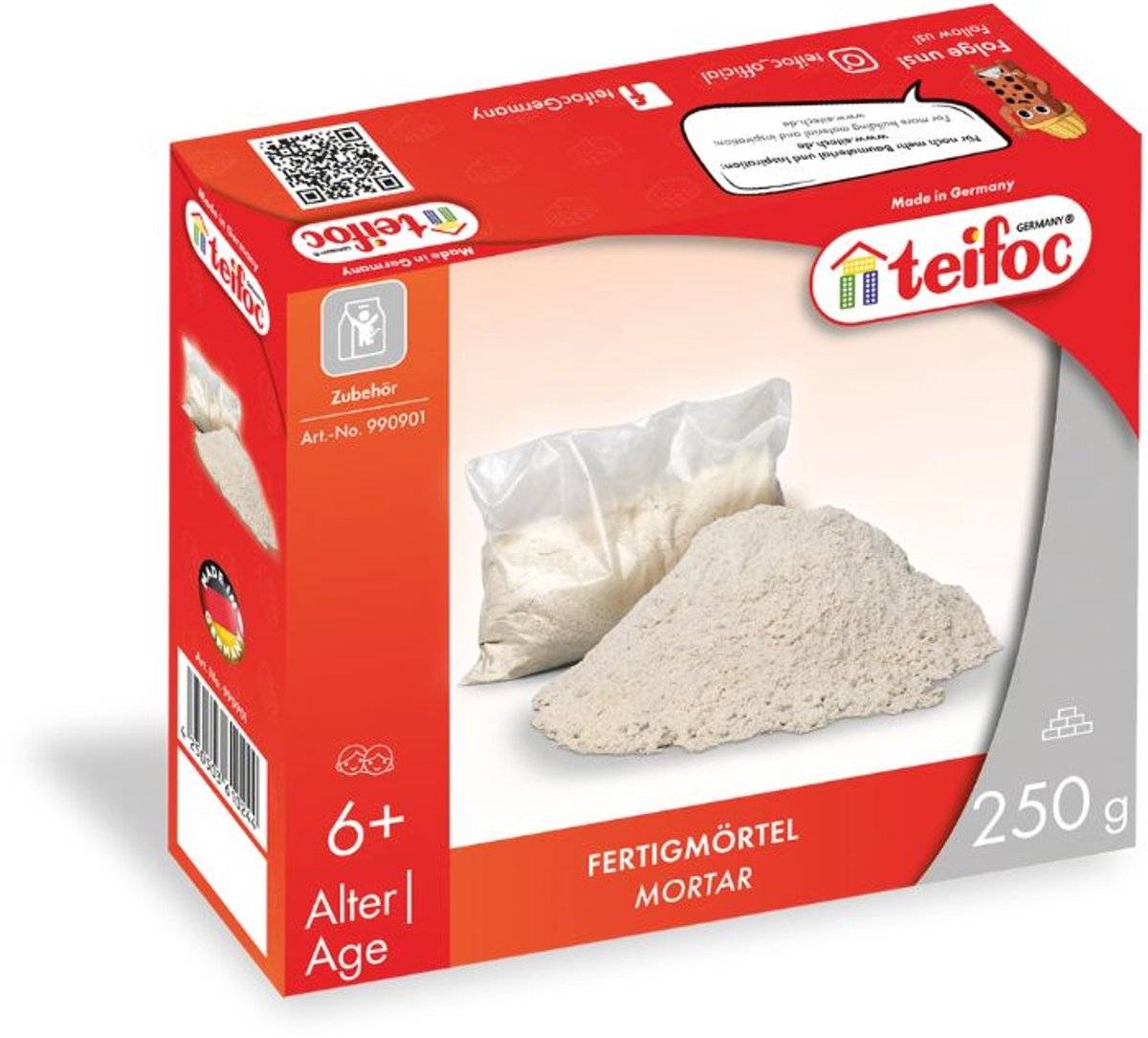 Teifoc ® wateroplosbare cement mortel – 250 gram 42505036102444250503610244-0