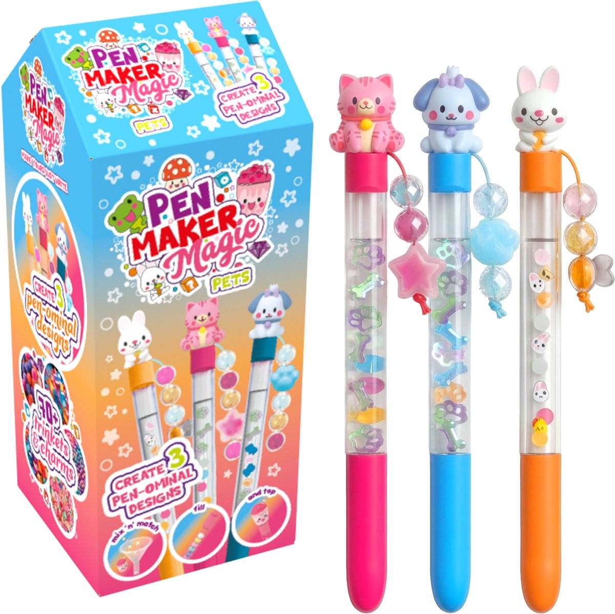 Gear2play pen maker magic mini animal - maak je eigen pen 50568206054495056820605449-0