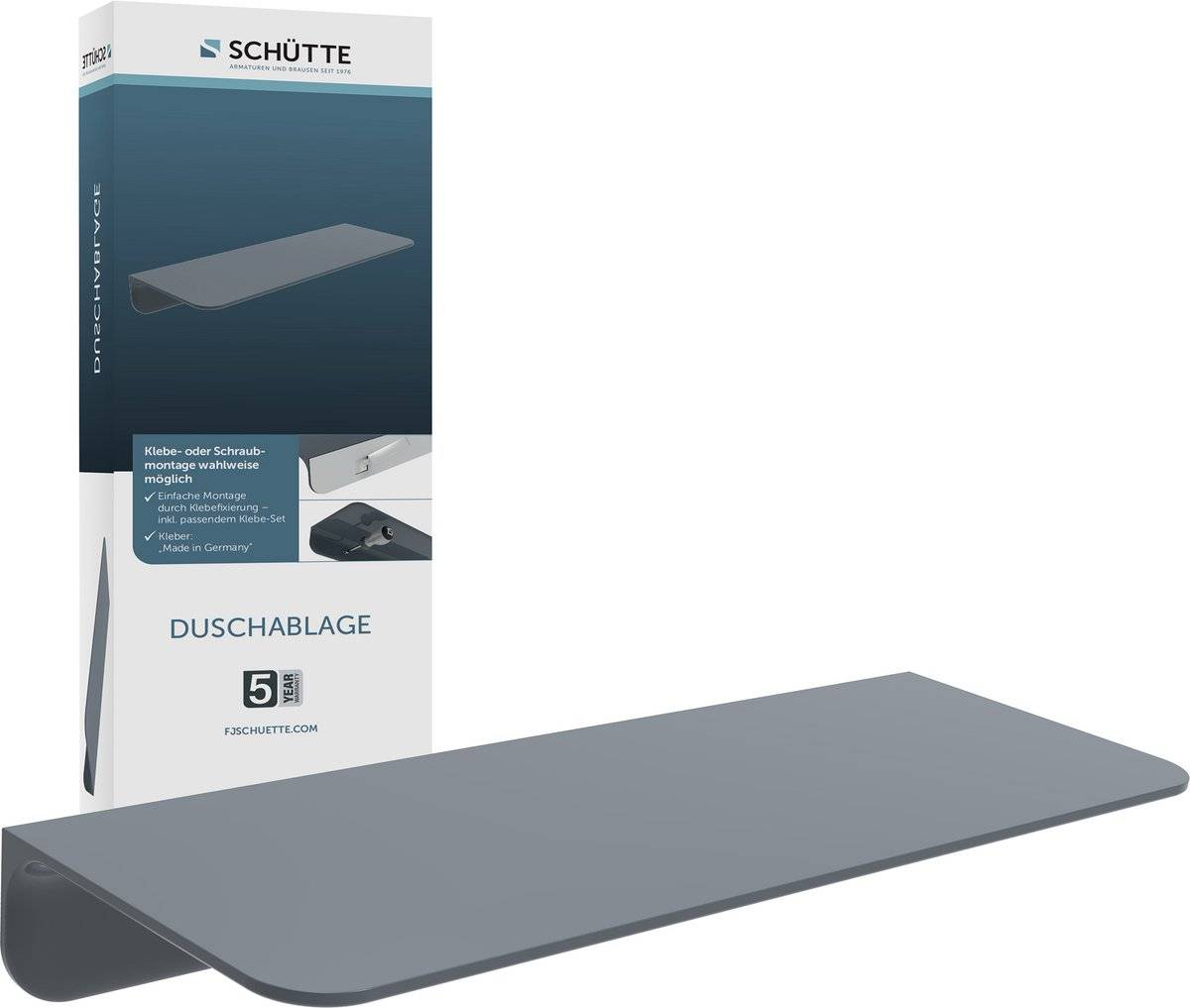 Schütte douche planchet - antraciet 40084311050174008431105017-0