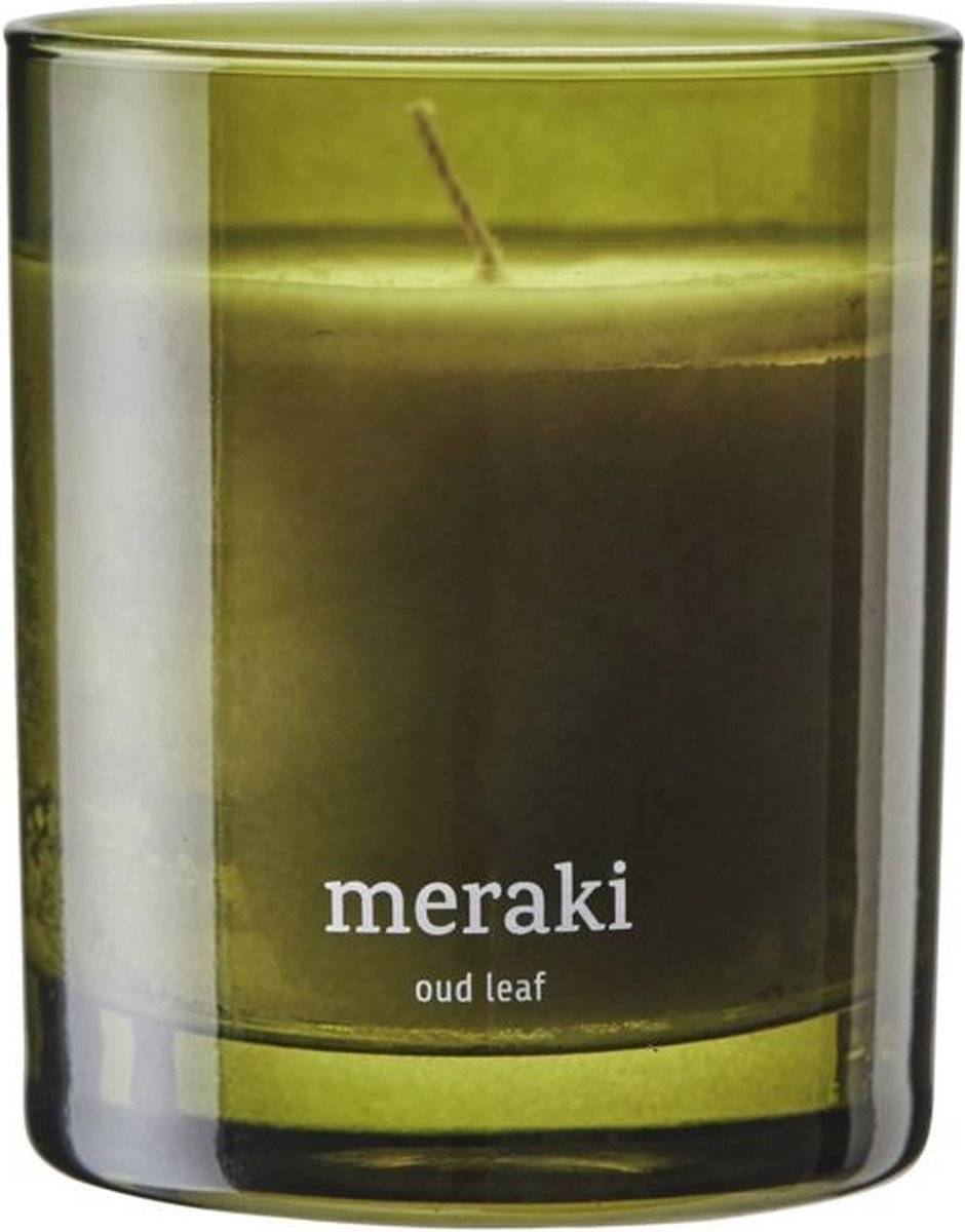 Meraki geurkaars oud leaf medium 57076448920025707644892002-0