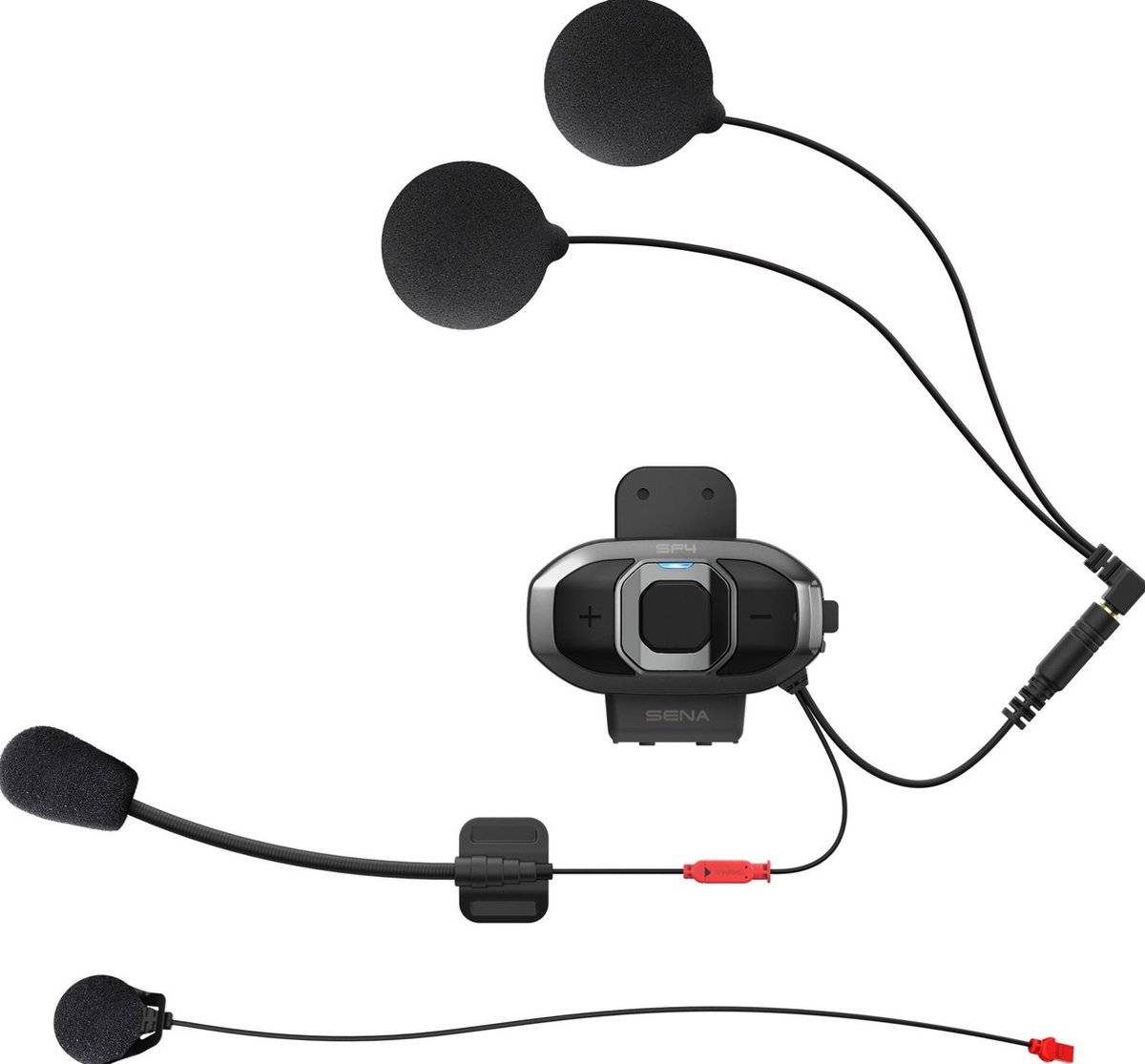 Sena - sf4-02 bluetooth headset w hd speakers 88096295205538809629520553-0