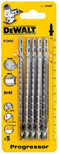 Dewalt accessoires dewalt dt2059 bim decoupeerzaagblad progressor - 2.4-5mm tandafstand - hout metaal (5st)-0