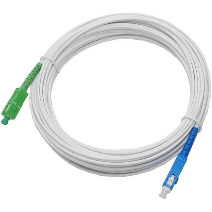 Fiber optic cable for Freebox 10m00-0