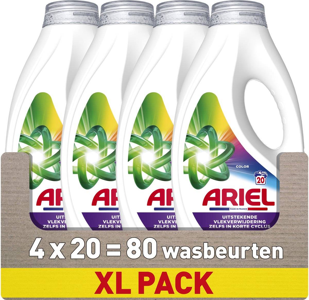 Ariel wasmiddel kleur - 4 x 20 wasbeurten 80065301584978006530158497-0