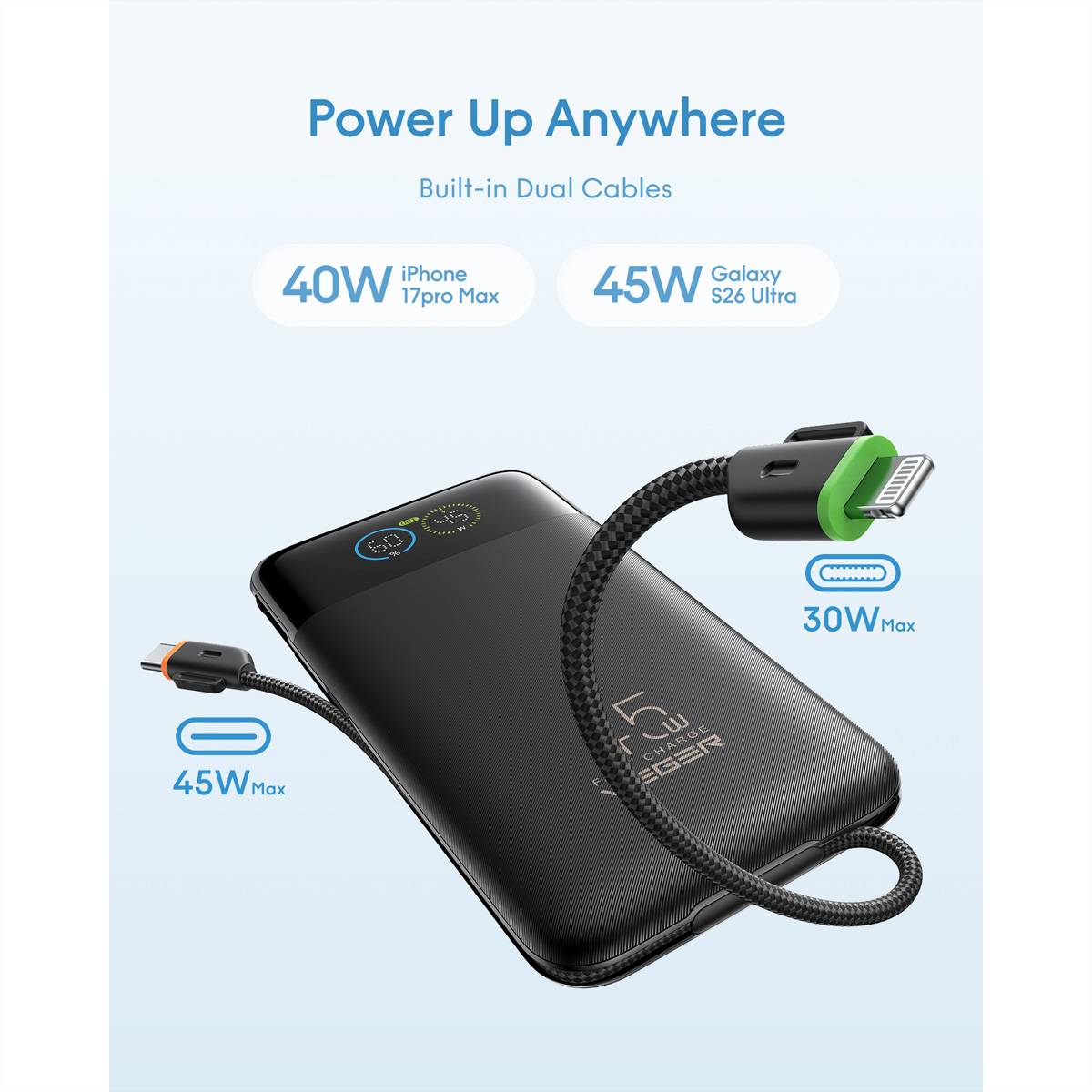 Veger Powerbank W2085S 20000mah Black-3