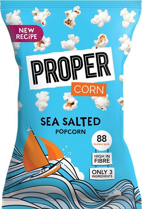 Studio Proper 5060283760003 Proper - popcorn Sea Salt, zak van 20 g-0