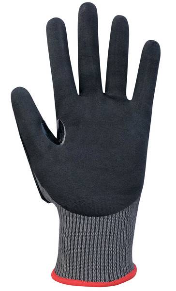 Arco Cut E 15G Impact Werkhandschoenen Zwart/Grijs – Klasse E – Microfoam Nitril – Touchscreen – EN 388 – Maat 9 (L)-2