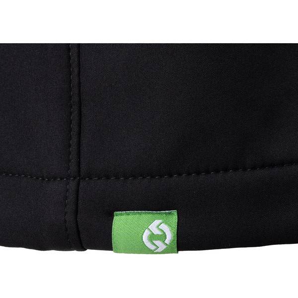 Arco Responsible Softshell Jas Heren Zwart– GRS Gerecycled Polyester – Winddicht – 3 Ritszakken – Maat 2XL-3