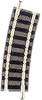 N Fleischmann Piccolo (met ballastbed) 9122 Gebogen rails 15 ° 192 mm 1 stuk(s)