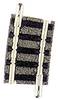 N Fleischmann Piccolo (met ballastbed) 9123 Gebogen rails 192 mm 7.5 ° 192 mm 1 stuk(s)