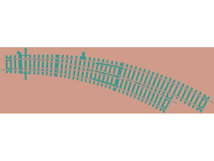 Roco rails 42471 H0 Gebogen wissel R5-R6, rechts (1 stuks)