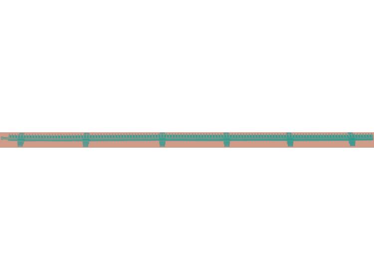 Fleischmann Profi-rails 6412 H0 Flexibele tandradrail (1 stuks)