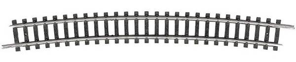 N Minitrix rails T14928 Gebogen rails  15 ° 526.2 mm 10 stuk(s)