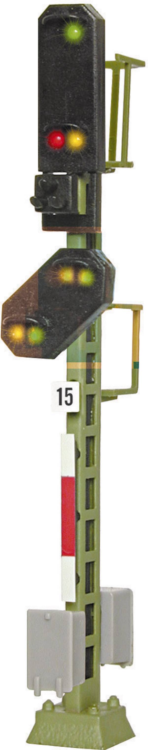 Viessmann Modelltechnik 4415 N Lichtsein Met voorsein Inrijsein Kant-en-klaar model DB