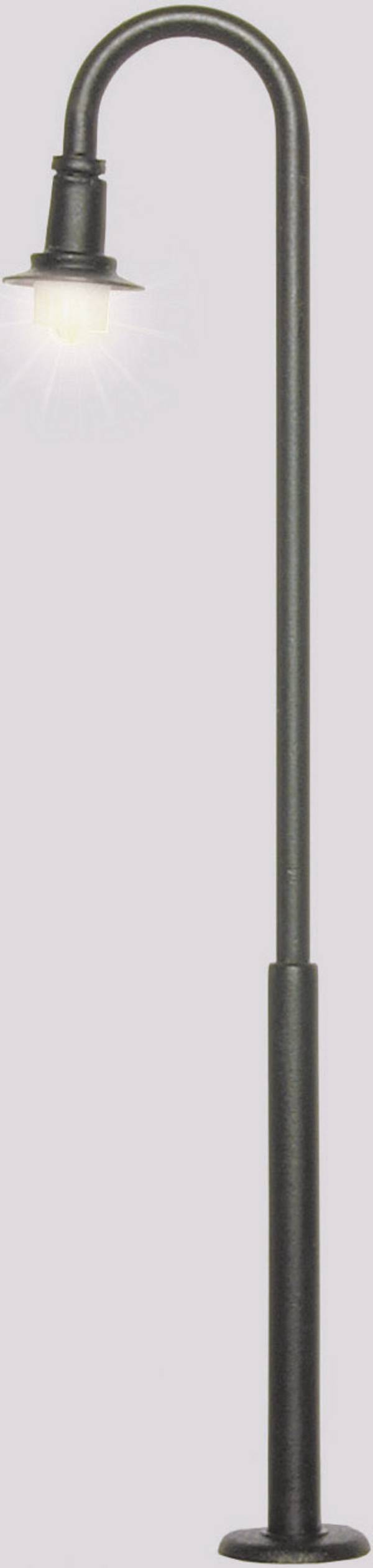 Viessmann Modelltechnik H0 Gebogen straatlantaarn Enkel Kant-en-klaar model 6140 1 stuk(s)