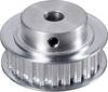 Aluminium Tandriemschijf Reely Boordiameter: 8 mm Diameter: 45 mm Aantal tanden: 25