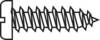 TOOLCRAFT 228745 Verzonken schroeven 6.5 mm Sleuf DIN 7971-C Staal Verzinkt 20 stuk(s)