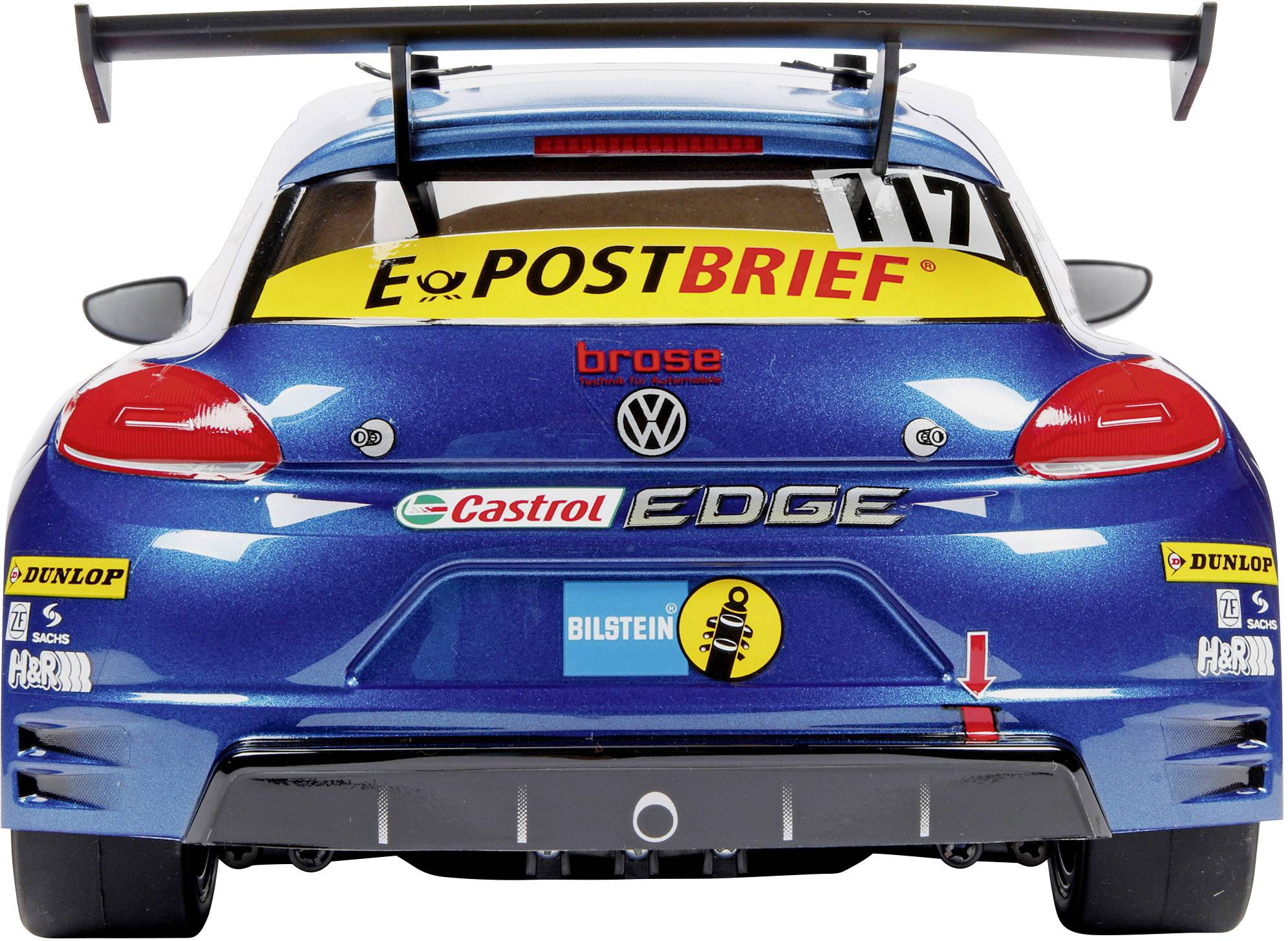 Tamiya 1:10 RC auto Elektro Straatmodel Scirocco GT24 R-Line Brushed 4WD Bouwpakket TT-01E-1