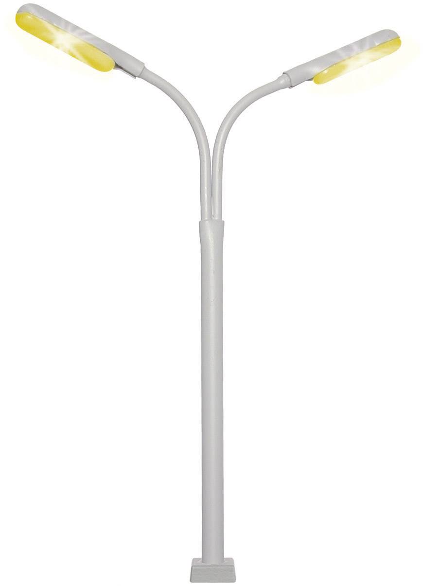 Viessmann Modelltechnik H0 Straatlantaarn Dubbel Kant-en-klaar model 60951 1 stuk(s)