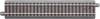 H0 Roco GeoLine (met ballastbed) 61111 Rechte rails 185 mm 6 stuk(s)