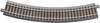H0 Roco GeoLine (met ballastbed) 61123 Gebogen rails 6 stuk(s)