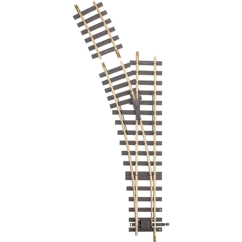 G Piko rails 35222 Wissel, Links 480 mm 22.5 ° 1243 mm 1 stuk(s)
