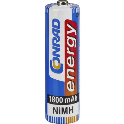 Bijpassende oplaadbare AA (penlite) batterij NiMH. (3x bestellen)