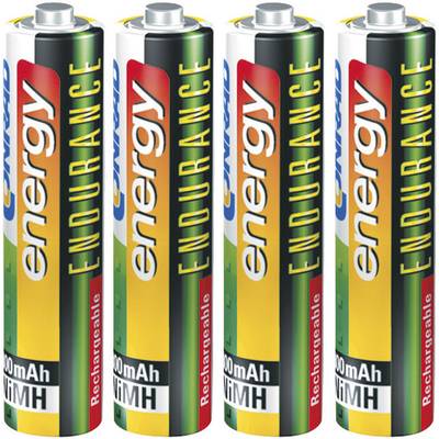Conrad energy Endurance HR03 Oplaadbare AAA batterij (potlood) NiMH 800 mAh 1.2 V 4 stuk(s)