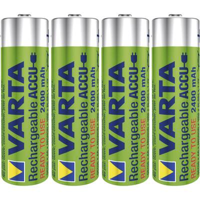 Varta Ready2Use HR06 Oplaadbare AA batterij (penlite) NiMH 2400 mAh 1.2 V 4 stuk(s)