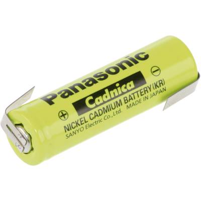 Panasonic AA ZLF Speciale oplaadbare batterij AA (penlite) Z-soldeerlip NiCd 1.2 V 600 mAh