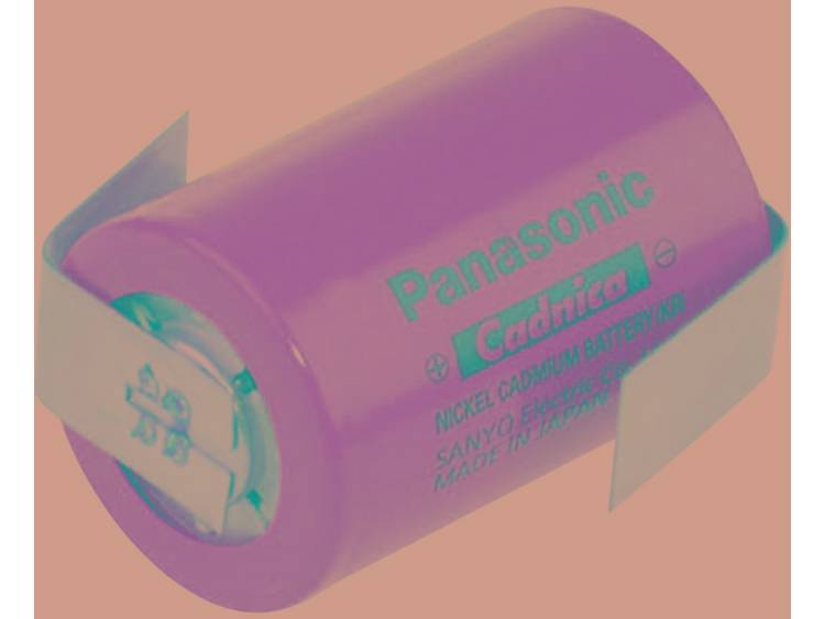 Panasonic Sanyo NiCd-batterij 4-5 Sub-C 1.2 V 1250 mAh (Ø x h) 22.9 mm x 34 mm N-1250SCRL