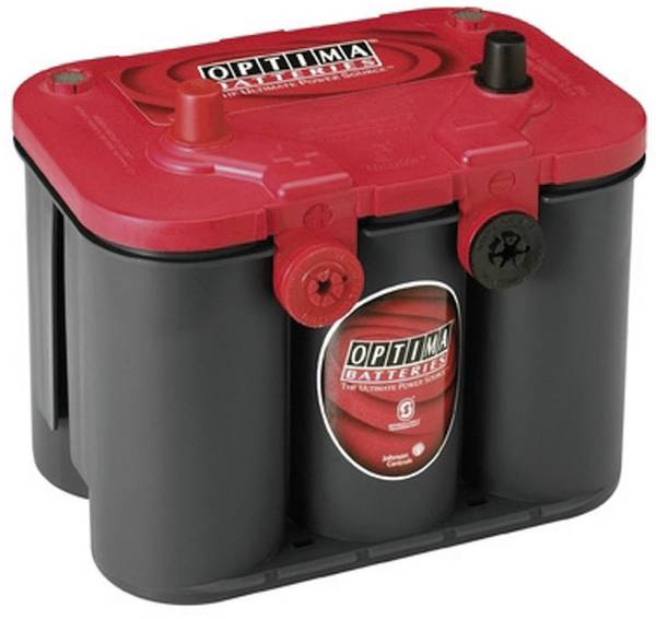 Optima Batteries RTU4.2 Loodaccu 12 V 50 Ah Loodvlies (AGM) (b x h x d) 254 x 200 x 172 mm Conuspool, M5-schroefaansluiting Onderhoudsvrij, Wikkelcellenuitvoering