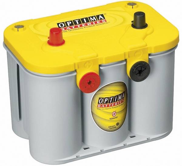 Optima Batteries YTU4.2 Loodaccu 12 V 55 Ah Loodvlies (AGM) (b x h x d) 254 x 200 x 175 mm Conuspool, M5-schroefaansluiting Onderhoudsvrij, Wikkelcellenuitvoering