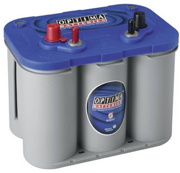 Optima Batteries BTDC4.2 Loodaccu 12 V 55 Ah Loodvlies (AGM) (b x h x d) 254 x 200 x 175 mm Conuspool, M5-schroefaansluiting Onderhoudsvrij, Wikkelcellenuitvoering