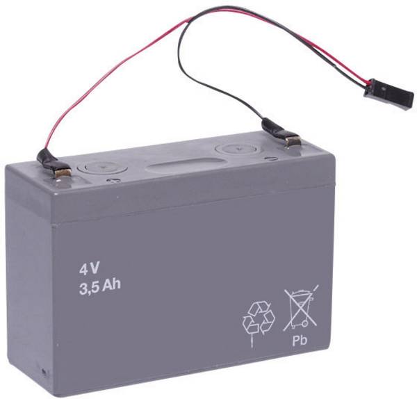Beltrona Handlampaccu Vervangt originele accu HALO4A 4 V 3400 mAh