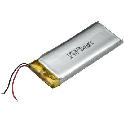 Renata ICP402050PR Speciale oplaadbare batterij Prismatisch Kabel LiPo 3.7 V 420 mAh