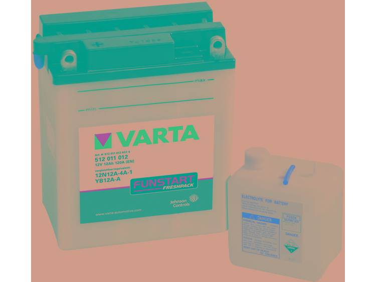 Varta Motor Powersports Freshpack Accu-Batterij YB12A-A