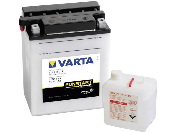 Varta Motor Powersports Freshpack Accu-Batterij YB14L-A2