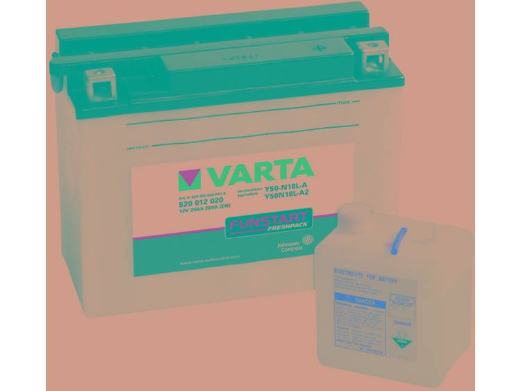 Varta Motor Powersports Freshpack Accu-Batterij Y50-N18L-A-A2