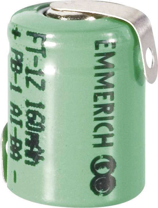 Emmerich 1/3 Micro ZLF Speciale oplaadbare batterij 1/3 AAA Z-soldeerlip NiMH 1.2 V 160 mAh 1 stuk(s)-0